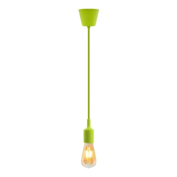 Tronic Hanging E27(Screw) Pendant Holder - Light Green