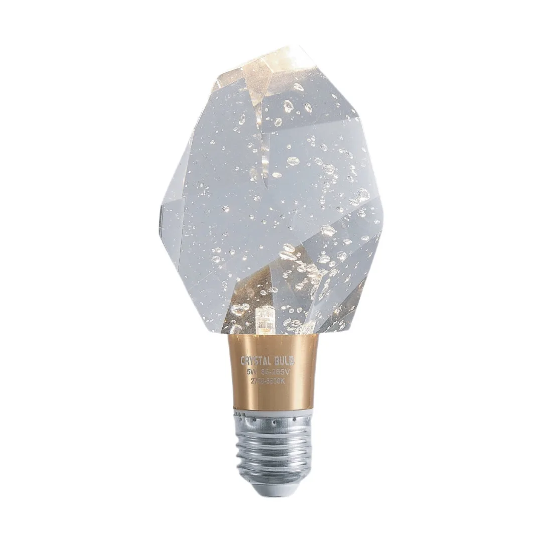 Tronic Crystal LED Bulb with Elegant Faceted Design