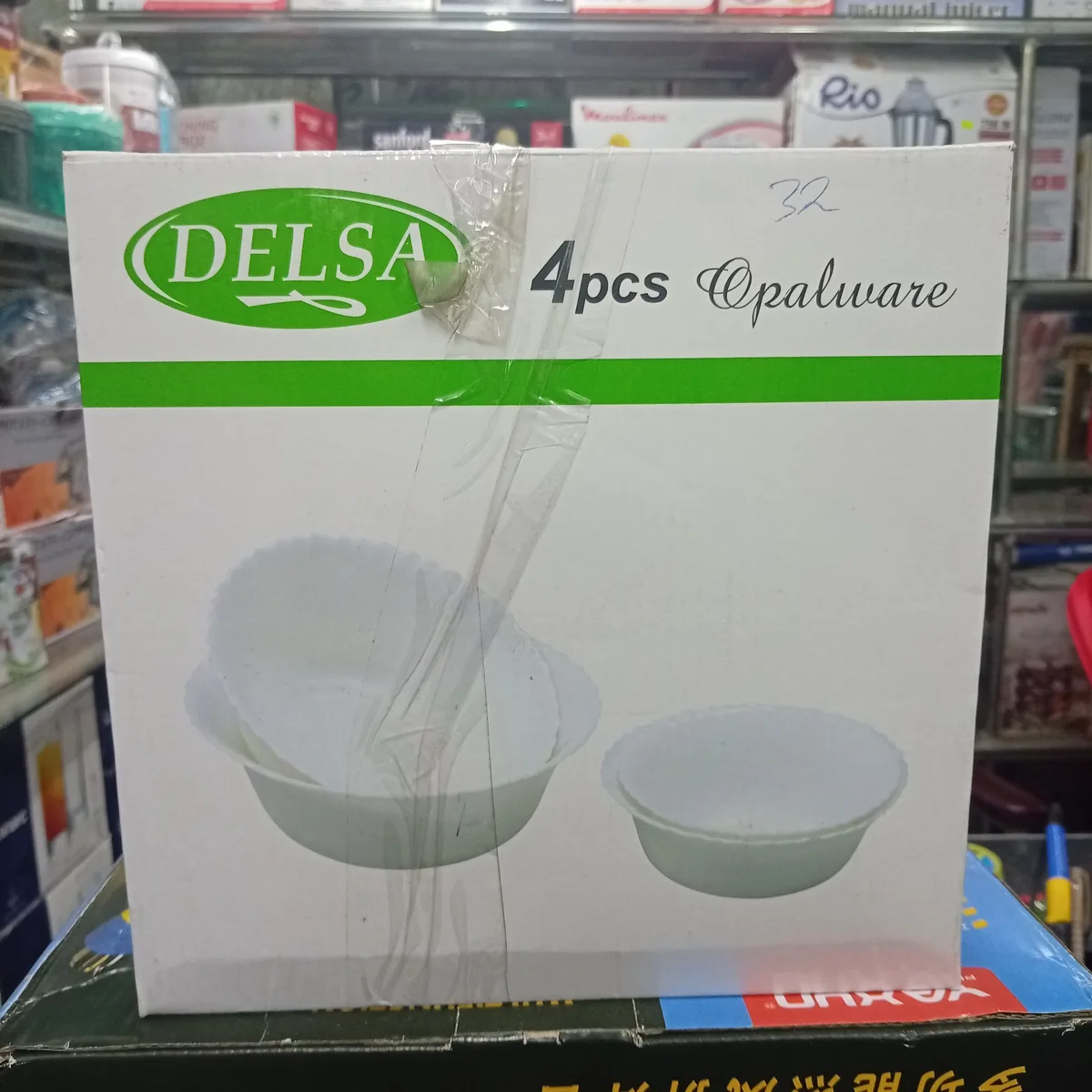 Delsa 4pcs Opalware Bowls