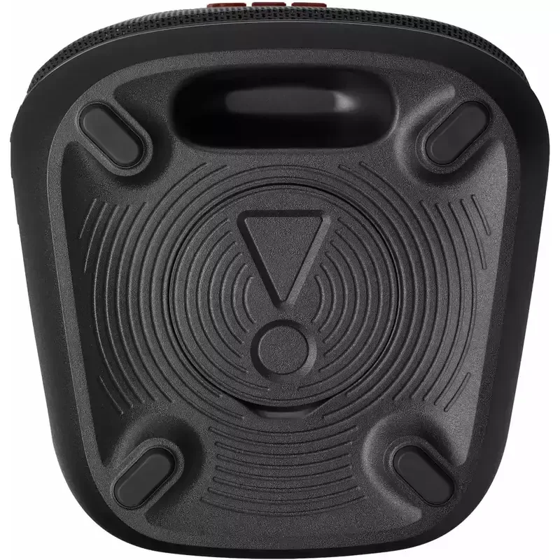 JBL Portable Bluetooth Party Speaker 160W, Foldable Handle, Powerful JBL Pro Sound, Futuristic lightshow, Up to 12 Hours of Play time, Splash Proof, Dual Mic & Guitar Inputs PartyBox Club 120