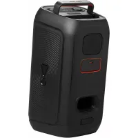 JBL Portable Bluetooth Party Speaker 160W, Foldable Handle, Powerful JBL Pro Sound, Futuristic lightshow, Up to 12 Hours of Play time, Splash Proof, Dual Mic & Guitar Inputs PartyBox Club 120