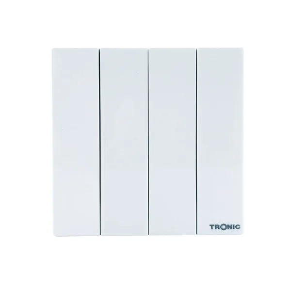 Tronic Big Button Switch 4 Gang 2 Way
