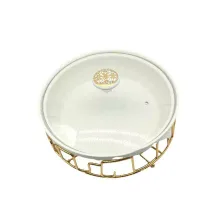 Nadstar Chafing Dish for Buffet Stoves Made of Ceramic Soup Pot Porcelain Food Serving 236-61