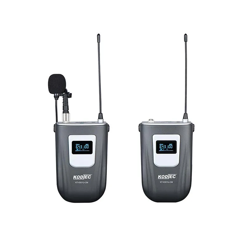 Kodtec Wireless Microphone For Phone and Camera Single KT-6301U-CM 1 Kodtec Wireless Microphone For Phone and Camera Single KT-6301U-CM