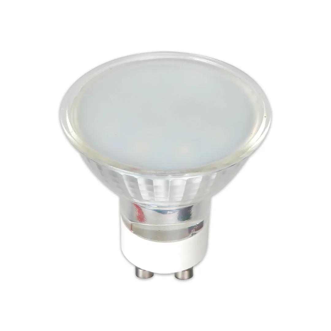 Tronic GU10 LED 5 Watts Warm White Glass Bulb