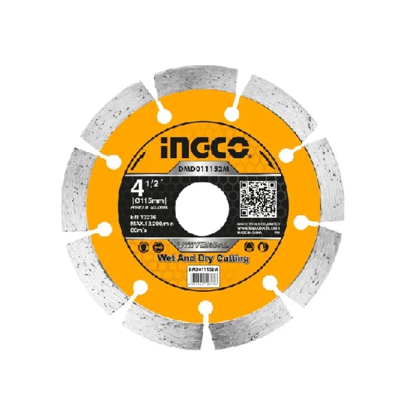 Ingco Dry Diamond Disc 115mm Pack of 10 DMD011152M