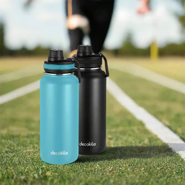 Decakila Vacuum Bottle 900ml Bottle BPA Free Water Bottle Reusable Insulated Stainless Steel Kmtt027b