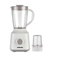 Nikai Blender 1.5l with Dry Grinder 300w Nb1700t3 Unbreakable Jar Stainless Steel Blades 2 Speeds With Pulse