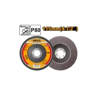 Ingco Flap Disc P80 115x22.2mm FD1153