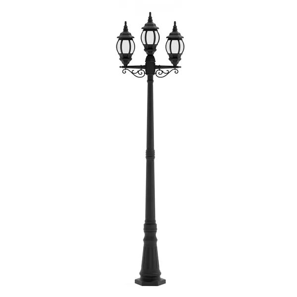 Tronic Pole Light E27*3 40W*3 Black