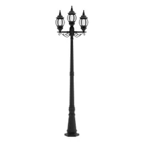 Tronic Pole Light E27*3 40W*3 Black