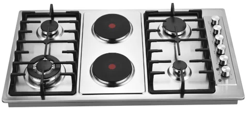 Homebase Built-In Gas Cooktop Hob 6 Burner Stainless Steel HB-6001-SS 2 Homebase Built-In Gas Cooktop Hob 6 Burner Stainless Steel HB-6001-SS
