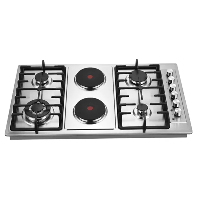 Homebase Built-In Gas Cooktop Hob 6 Burner Stainless Steel HB-6001-SS 1 Homebase Built-In Gas Cooktop Hob 6 Burner Stainless Steel HB-6001-SS