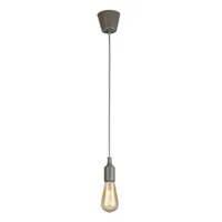 Tronic Hanging E27(Screw) Pendant Holder - Grey