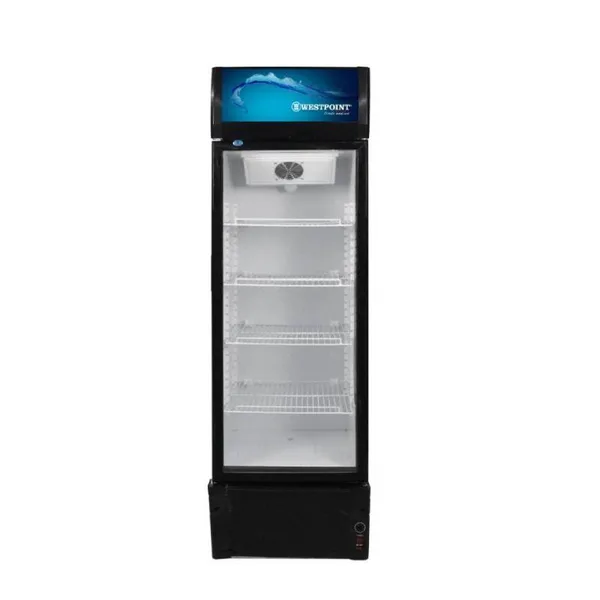 Westpoint Showcase Refrigerator 350L, Single Door, Lock System, Glass Door WPPL-03555