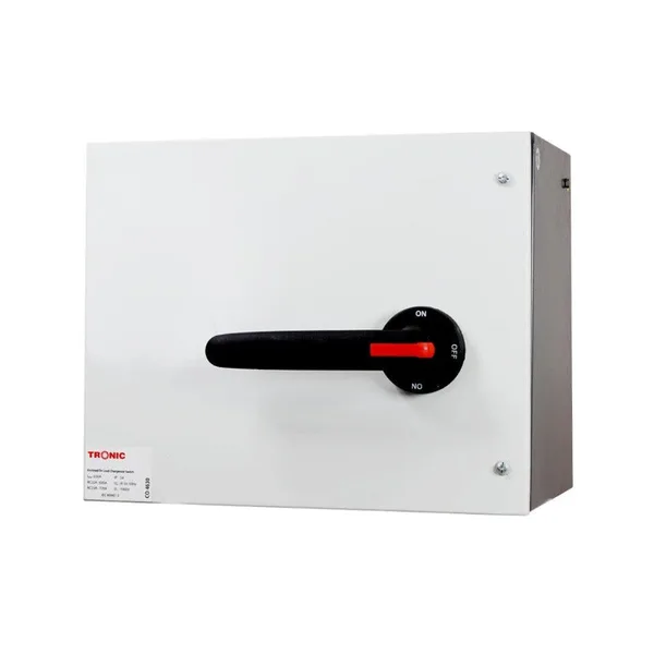 Tronic Onload Enclosed Manual Change Over 630A