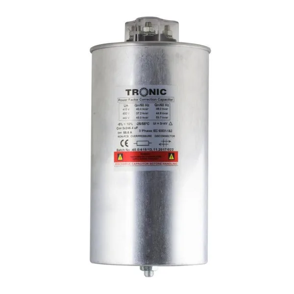 Tronic Capacitor Cylindrical 50KVAR