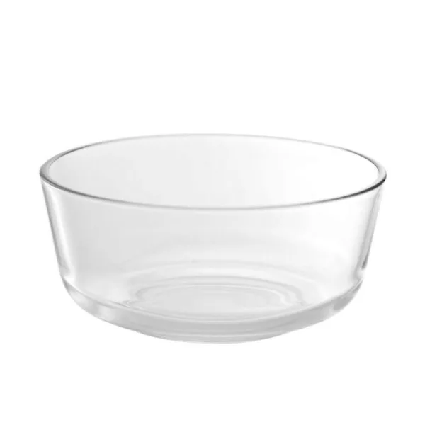 Ocean Assurance Bow 1Pc 5.75" � Elegant Clear Glass Serving Bowl for Desserts, Salads & Snacks 1p00724