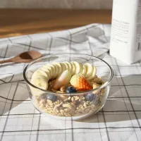 Ocean Assurance Bow 1Pc 5.75" � Elegant Clear Glass Serving Bowl for Desserts, Salads & Snacks 1p00724