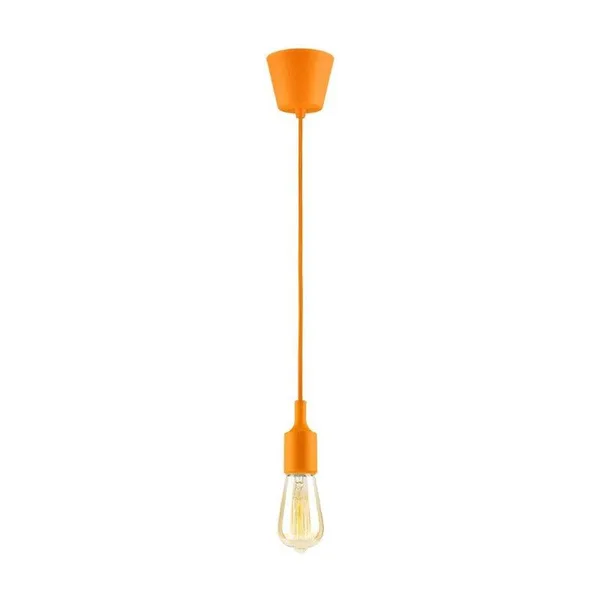 Tronic Hanging E27(Screw) Pendant Holder - Orange