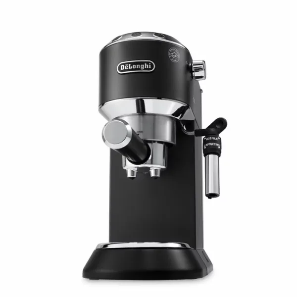 Delonghi Dedica Style Manual Barista Espresso Machine, Cappuccino, Milk Frother, Black EC685.BK