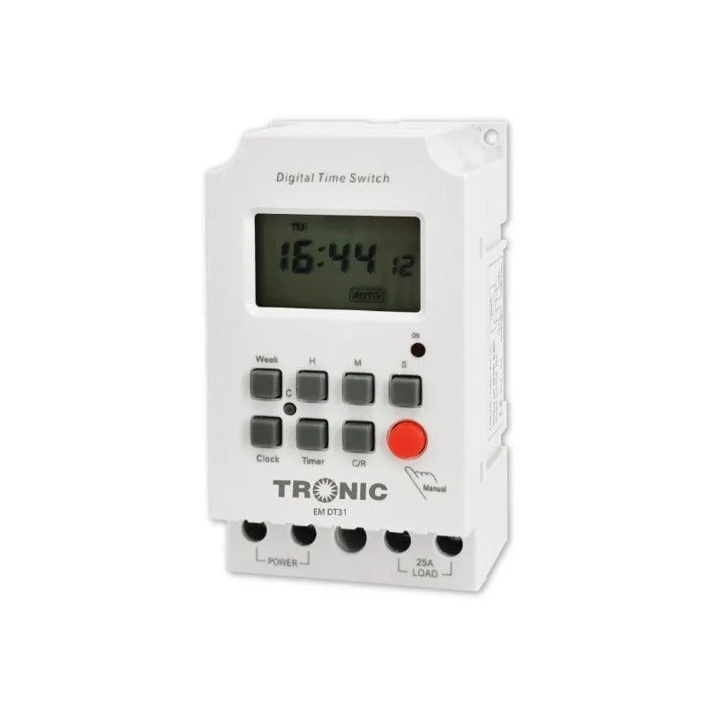 Tronic Digital Timer Switch 25Amps
