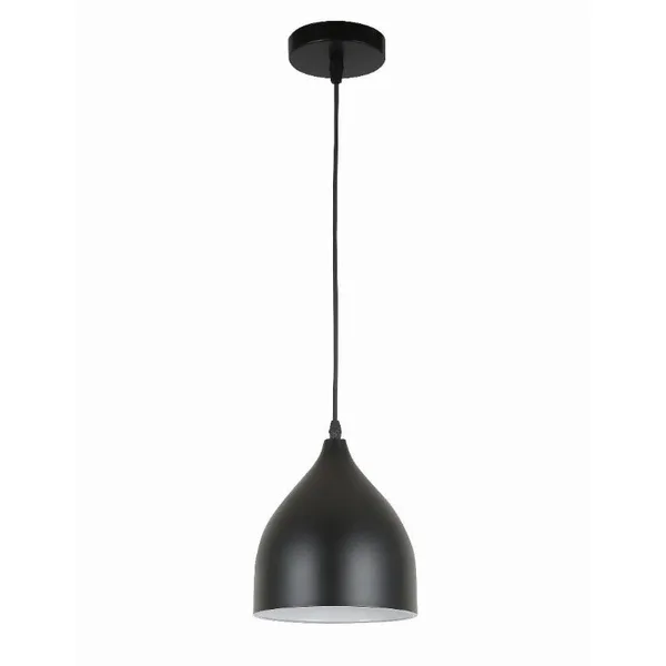 Tronic Small Black Dome Pendant