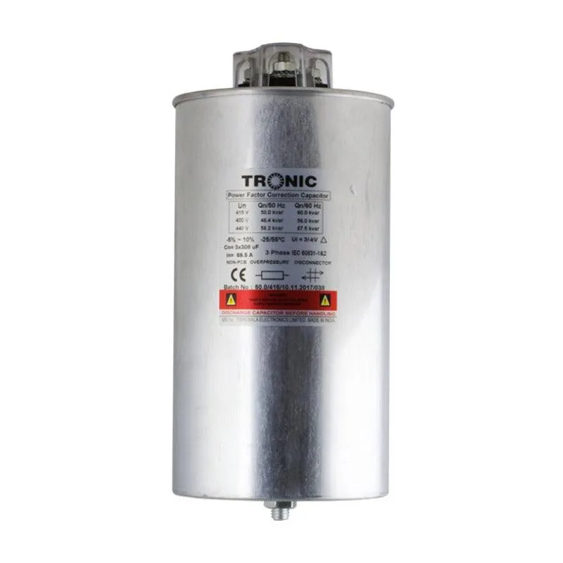Tronic Capacitor Cylindrical 40KVAR