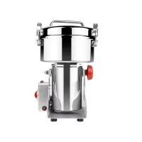 Commercial Electric Heavy-Duty Spice Grinder 1.5kg, 3kW Industrial Stainless Steel Grain and Spice Mill, High-Speed Electric Pulverizer WG-1500Y