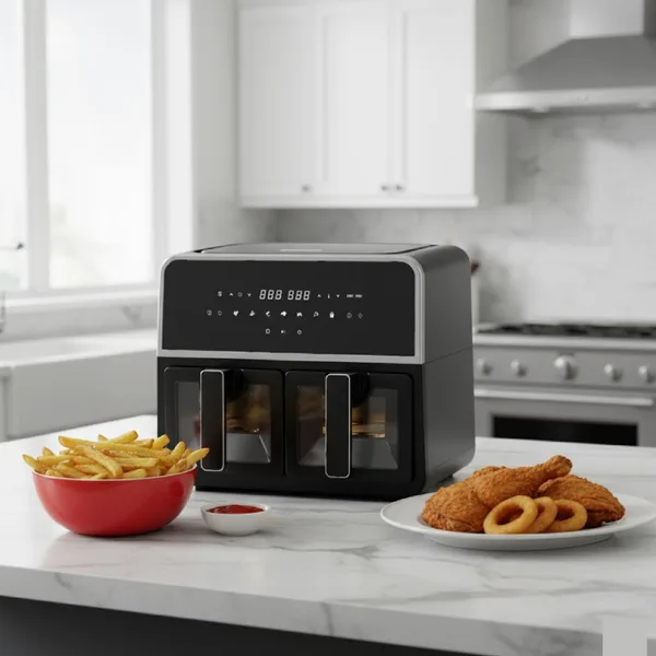 Westpoint Air Fryer with Digital Display 9L (4.5L+4.5L) 1700W WAFY-91724
