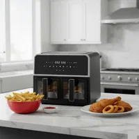 Westpoint Air Fryer with Digital Display 9L (4.5L+4.5L) 1700W WAFY-91724