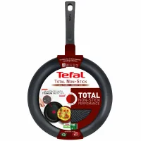 Tefal Total Frypan 32cm Nonstick Induction G1520844 aluminium material heat indicator thermo signal titanium coating made in france