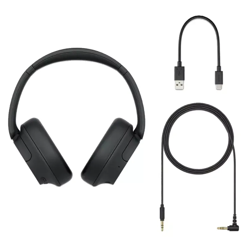 Sony Wireless Bluetooth Overhead Noise Cancelling Headphone 30 mm, Driver Unit, Smartphone Comptaible for Easy Handfree Caliing and Voice Assistamt Comands Mic, Cushioned Earpads WH-CH720N