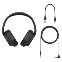 Sony Wireless Bluetooth Overhead Noise Cancelling Headphone 30 mm, Driver Unit, Smartphone Comptaible for Easy Handfree Caliing and Voice Assistamt Comands Mic, Cushioned Earpads WH-CH720N