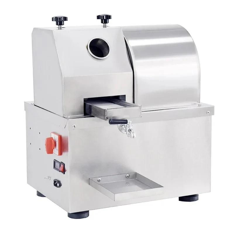 Commercial Electric Battery-Operated Sugar Cane Juicer, 200kg/hr Portable Extraction Machine, Professional 24V Cordless Sugar Cane Press WG-YF-T80