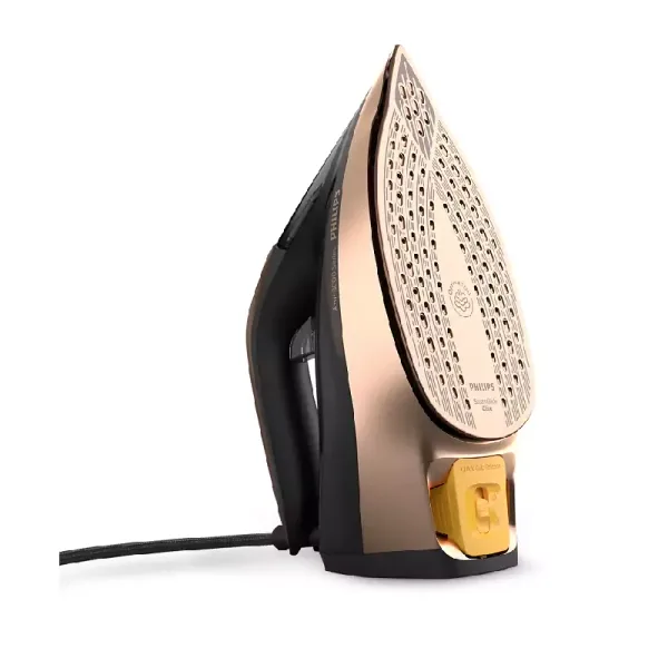 Philips Steam Iron Azur 3000W 350ml, 260g Turbo Steam Boost, No Burns, 80g Continuous Steam, Auto Shut-off, Black 8000 Series DST8041