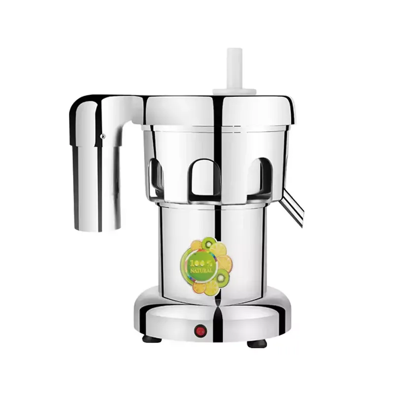 Commercial Electric High-Output Centrifugal Juicer, 80-100kg/hr Industrial Fruit & Vegetable Extractor, Professional 370W Stainless Steel Juicer WG-A3000