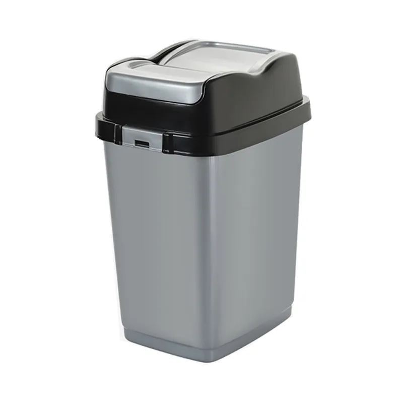 Dunya Dustbin Easy 50L Plastic Swing 09715 Multi Color