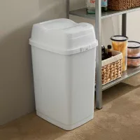 Dunya Dustbin Easy 50L Plastic Swing 09715 Multi Color
