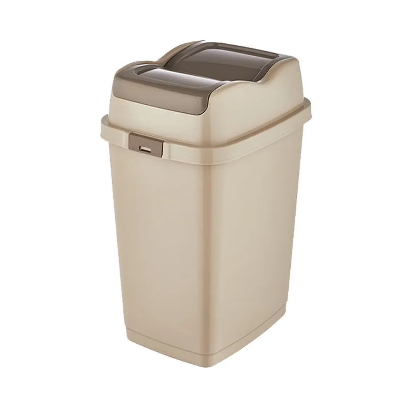 Dunya Dustbin Easy 50L Plastic Swing 09715 Multi Color