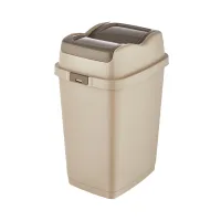 Dunya Dustbin Easy 50L Plastic Swing 09715 Multi Color