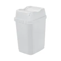 Dunya Dustbin Easy 50L Plastic Swing 09715 Multi Color