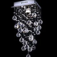 Tronic Modern Crystal Raindrop Chandelier