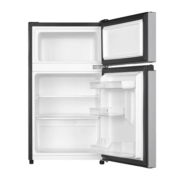 Hisense Refrigerator 87L Double Door Top Freezer, Compact Size, Energy Efficient, Functional Design, Modern Aesthetics, Silver H120TTS
