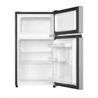 Hisense Refrigerator 87L Double Door Top Freezer, Compact Size, Energy Efficient, Functional Design, Modern Aesthetics, Silver H120TTS