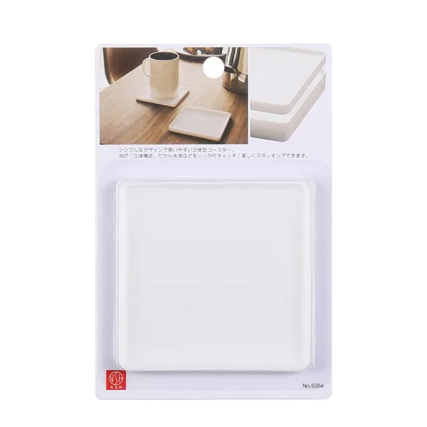 Nadstar Coaster White Square NSH6354