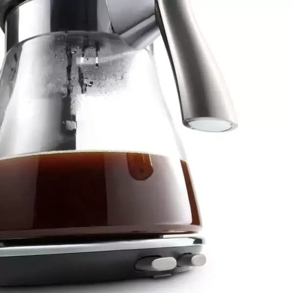 Delonghi Drip Coffee Maker 1.25L Glass Jug, 10 Cups, 1800W, Water Dispenser, Warming Plate ICM17210