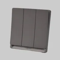 Tronic 3-Gang 2-Way Switch - Grey