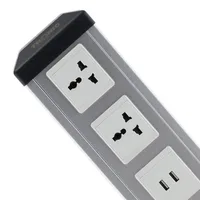 Tronic Pole Socket 2G Universal + 2 USB + 2 RJ45 Data