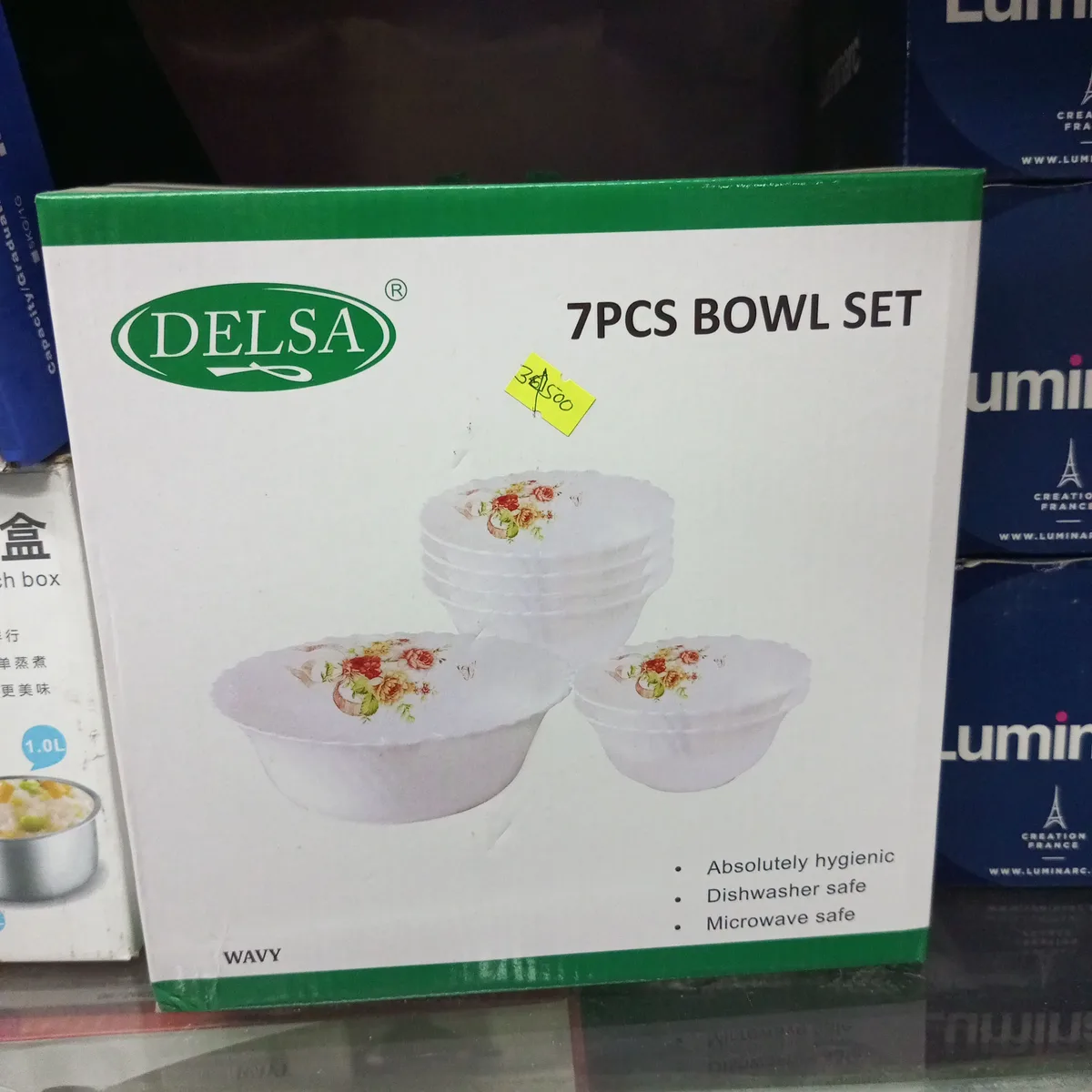Delsa 7pcs Bowl Set
